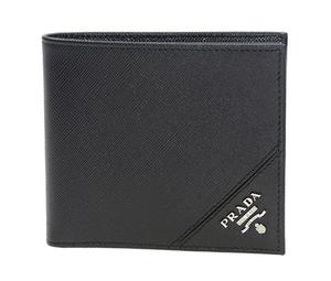 Buy Prada Genuine Leather Wallet Men's Black at Sasom – Authentic and Ready to Ship
