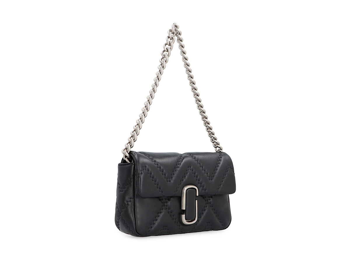 Marc Jacobs Marc Jacobs Borsa A Tracolla J Marc In Pelleblack Lamb 100 - view 3