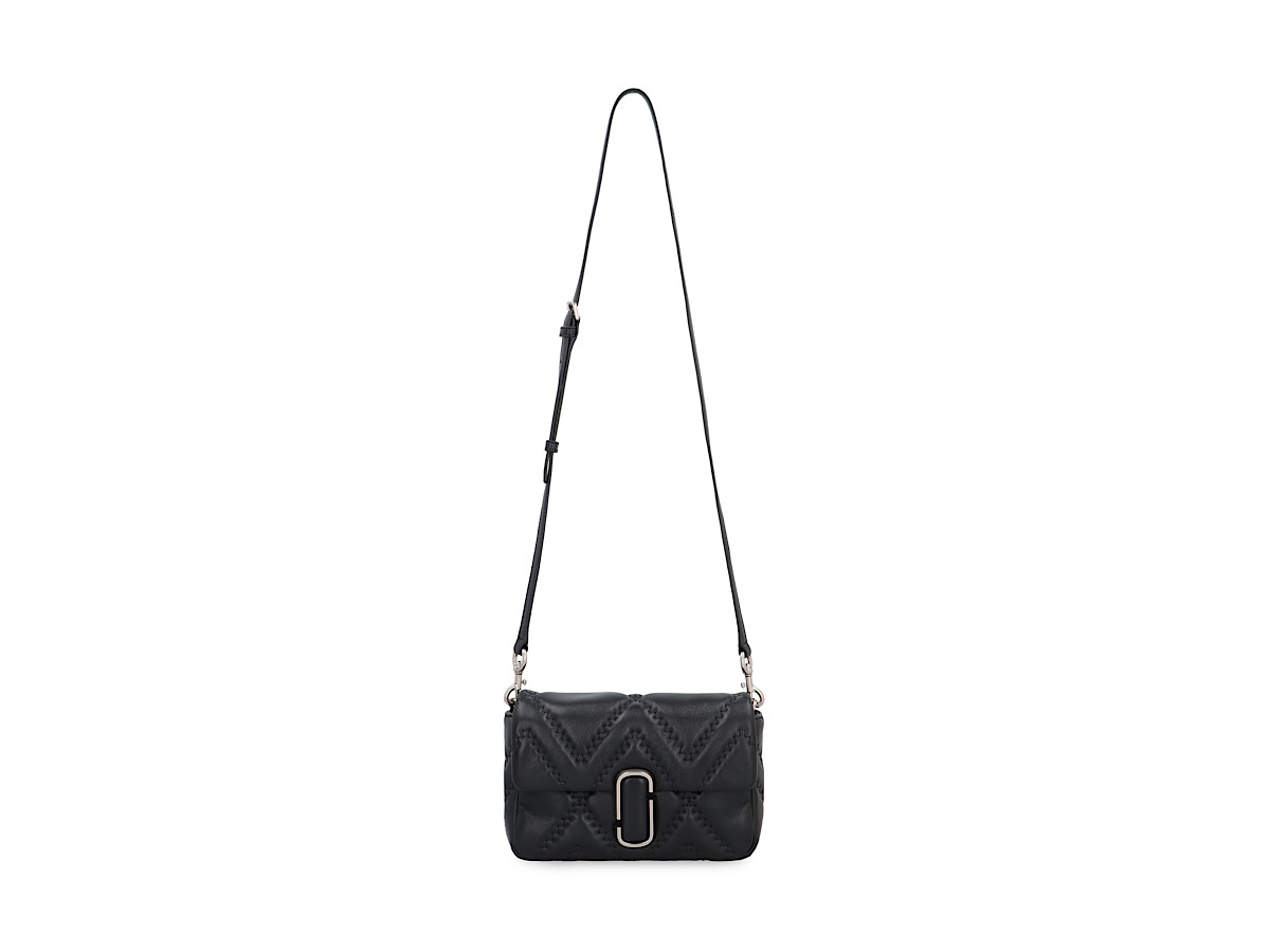Marc Jacobs Marc Jacobs Borsa A Tracolla J Marc In Pelleblack Lamb 100 - view 5
