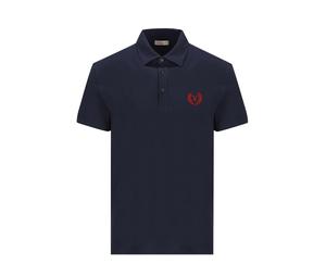 Buy Valentino Logo Embroidered Short Sleeved Polo Shirt at Sasom – Authentic and Ready to Ship