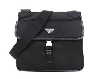 Buy Prada Nylon Fabric Messenger Bag Shoulder Bag Crossbody Bag Men's Black at Sasom – Authentic and Ready to Ship