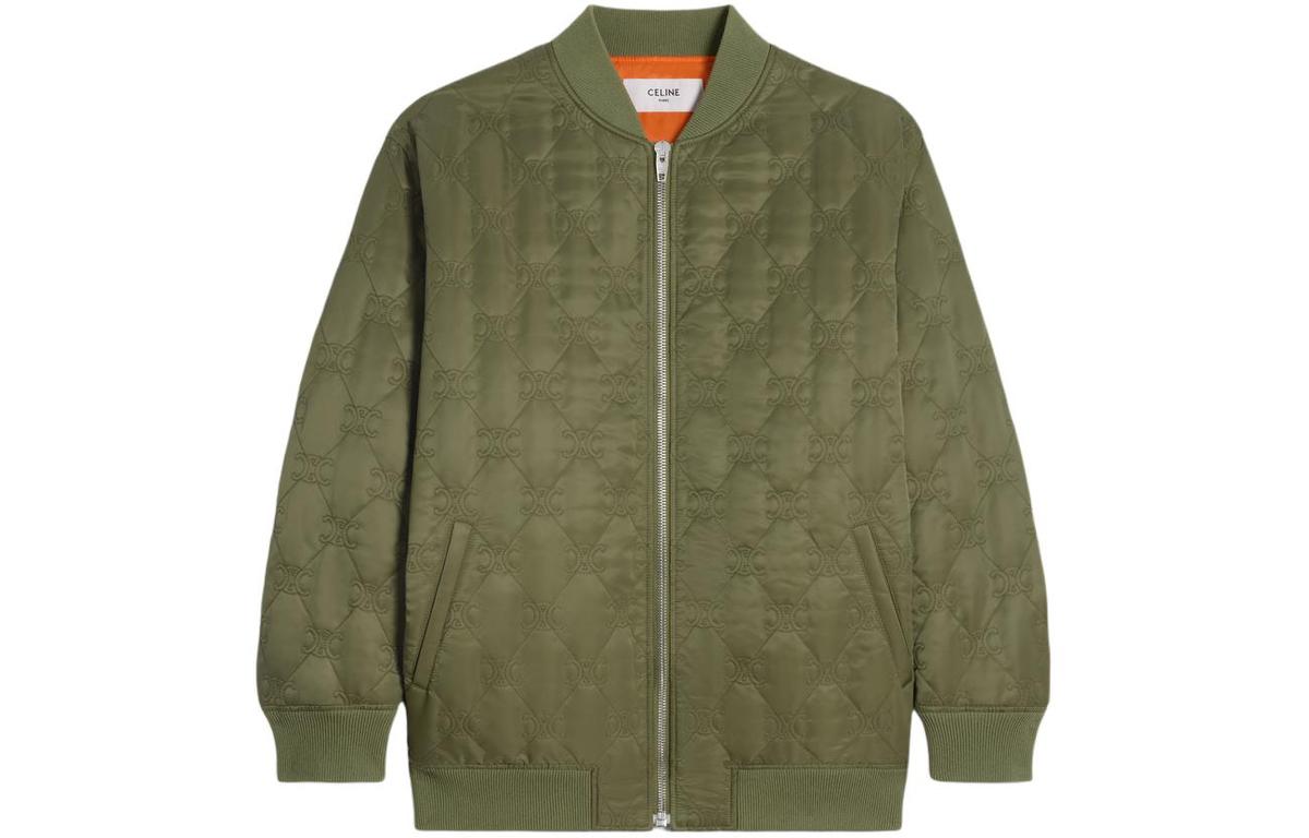 SASOM | apparel Celine Oversized Triomphe Teddy Jacket In