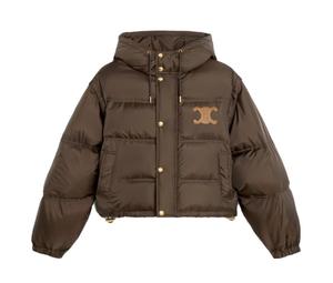 SASOM | apparel Celine Triomphe Teddy Jacket In Textured