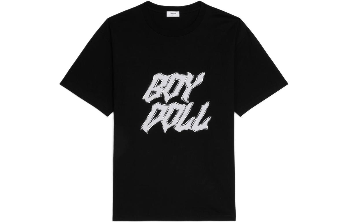 CELINE スタッズBOY DOLL Tシャツ　美品 SOLD}CELINE セリーヌ スタッズBOY DOLL Tシャツ / コットンジャージー