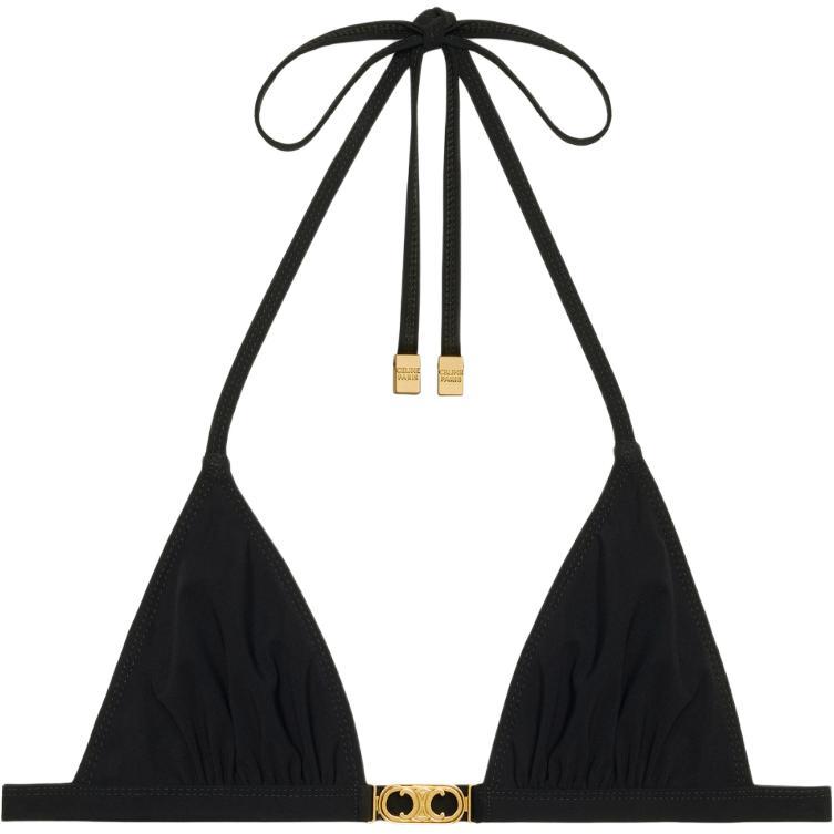 ビキニ CELINE Women Swimsuit 2Z273152C 38N0 BLACK triomphe swimsuit bottom in matte jersey - BLACK | CELINE