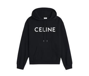 Buy Celine Loose Hoodie In Cotton Fleece at Sasom – Authentic and Ready to Ship