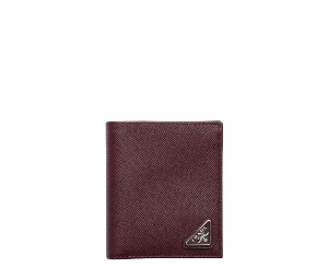 Buy Prada Saffiano Leather Wallet Burgundy at Sasom – Authentic and Ready to Ship