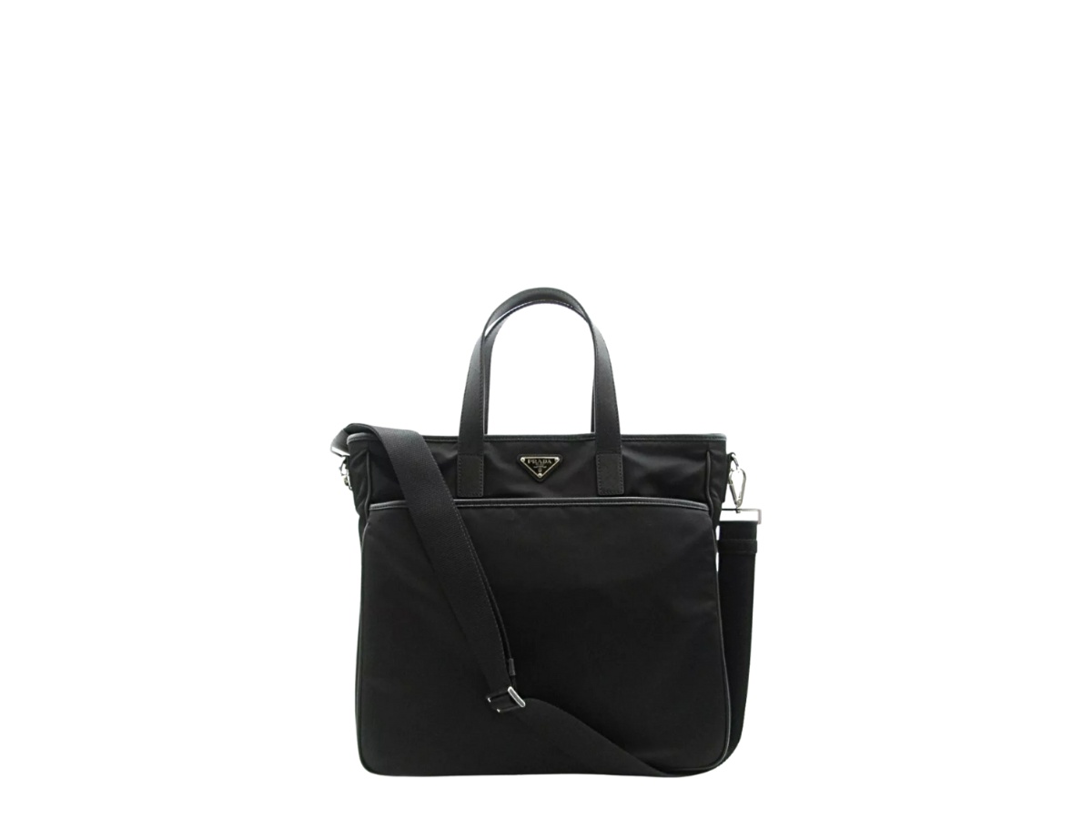 バッグ PRADA 2way leather tote bag black 51o3UQaMCyL._UY300_.jpg
