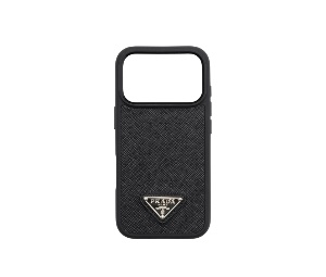 Buy Prada Saffiano Leather Case For Iphone 17 Pro Black at Sasom – Authentic and Ready to Ship