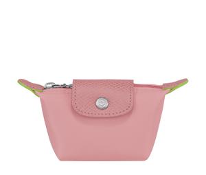 Buy Longchamp Le Pliage Green Cow Leather Trim Clutch Coin Purse Women's Pink at Sasom – Authentic and Ready to Ship