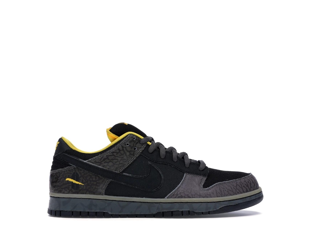 nike sb dunk low yellow curb