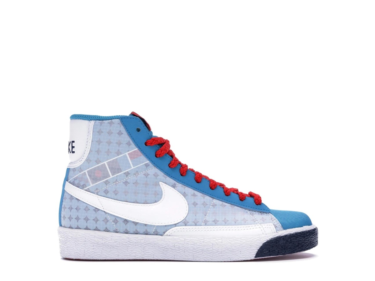 nike blazer high womens navy