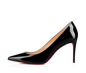 Buy Christian Louboutin Kate 85mm Pump Black Patent Leather Women's at Sasom – Authentic and Ready to Ship
