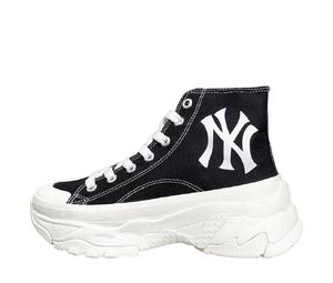 Buy MLB Chunky High Canvas Shoes Unisex High-Top Black at Sasom – Authentic and Ready to Ship