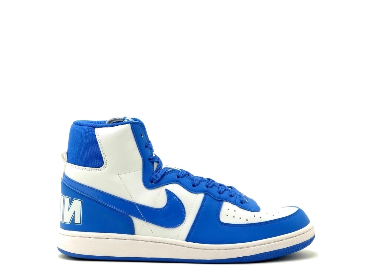 Nike Terminator High Basic White Italy Blue | SASOM