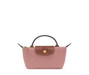 Buy Longchamp Le Pliage Original Pouch With Handle Pink Tea at Sasom – Authentic and Ready to Ship