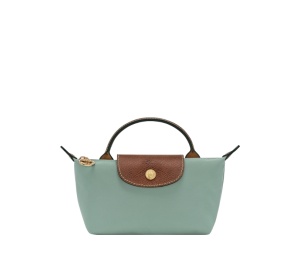 Buy Longchamp Le Pliage Original Pouch With Handle Celadon at Sasom – Authentic and Ready to Ship