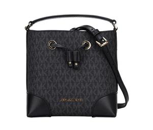 Buy MICHAEL KORS Mercer Canvas Polyurethane Bucket Bag Handbag Shoulder Bag Crossbody Bag Small Size Women's Black at Sasom – Authentic and Ready to Ship