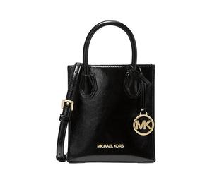 Buy MICHAEL KORS Mercer Patent Leather Portable Crossbody Bag Shoulder Bag Women's Black at Sasom – Authentic and Ready to Ship