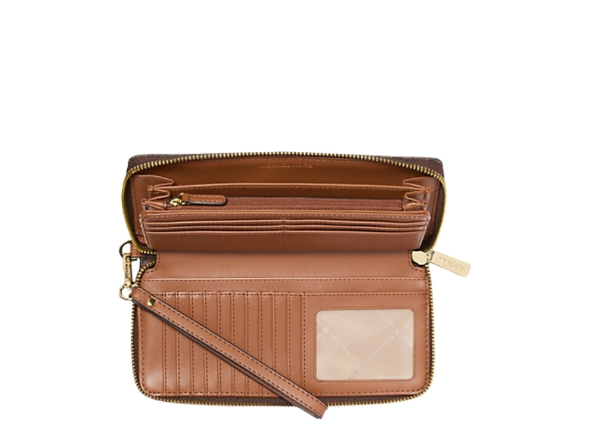 https://d2cva83hdk3bwc.cloudfront.net/35f8gtvt3bb-michael-kors-jet-set-travel-large-logo-continental-wristlet-brown-2.jpg