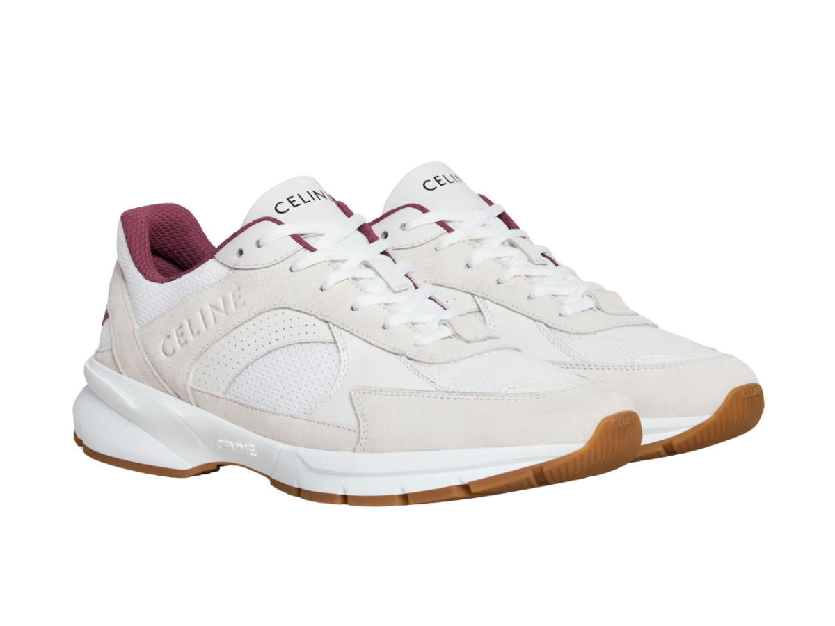 スニーカー Celine Runner Cr-03 Low Lace-Up Sneaker Women's Celine Runner CR-03 low lace-up sneakers in mesh