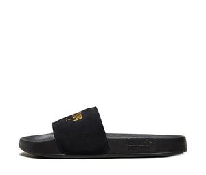 Buy Puma Leadcat Suede Slide 'Black Team Gold' at Sasom – Authentic and Ready to Ship