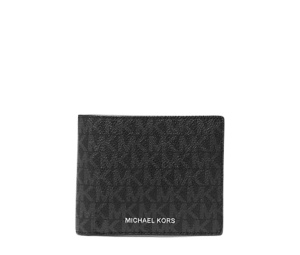 Buy Michael Kors Cooper Logo Billfold Wallet With Passcase Black at Sasom – Authentic and Ready to Ship