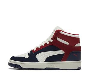 Buy Puma Rebound Sd Dark Blue/White/Red Mid Casual Board Shoes at Sasom – Authentic and Ready to Ship