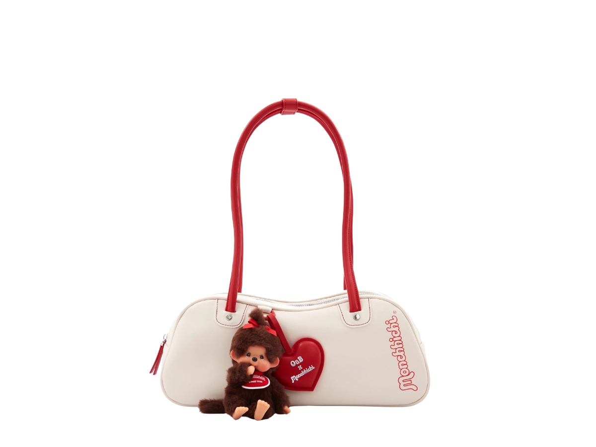 Buy Monchhichi x O&B  Bowling Bag Cutie Cream at Sasom – Authentic and Ready to Ship