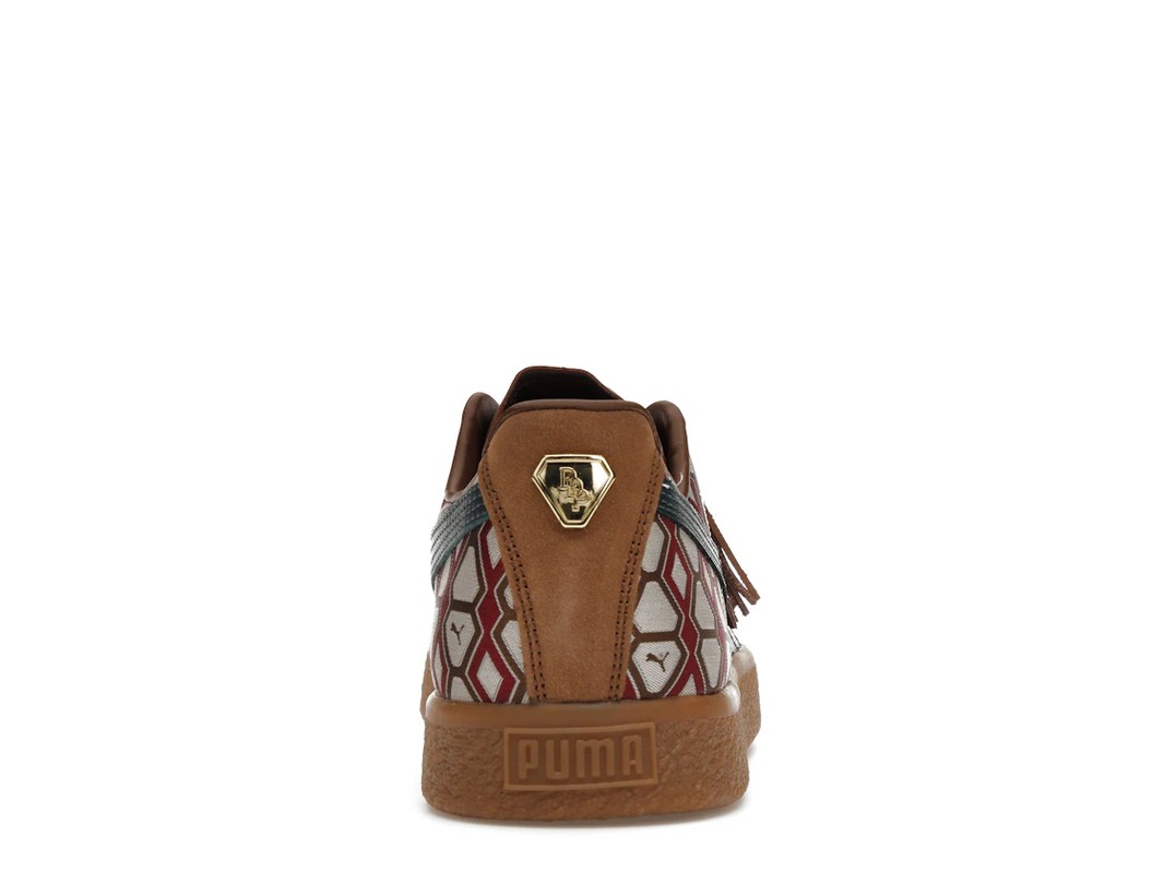 Puma Puma Clyde Tassle Dapper Dan Frair Brown - view 4