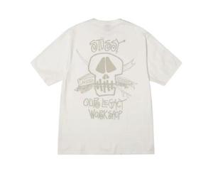 Buy Stussy X Our Legacy Work Shop Surf Skull Pigment Dyed Tee at Sasom – Authentic and Ready to Ship