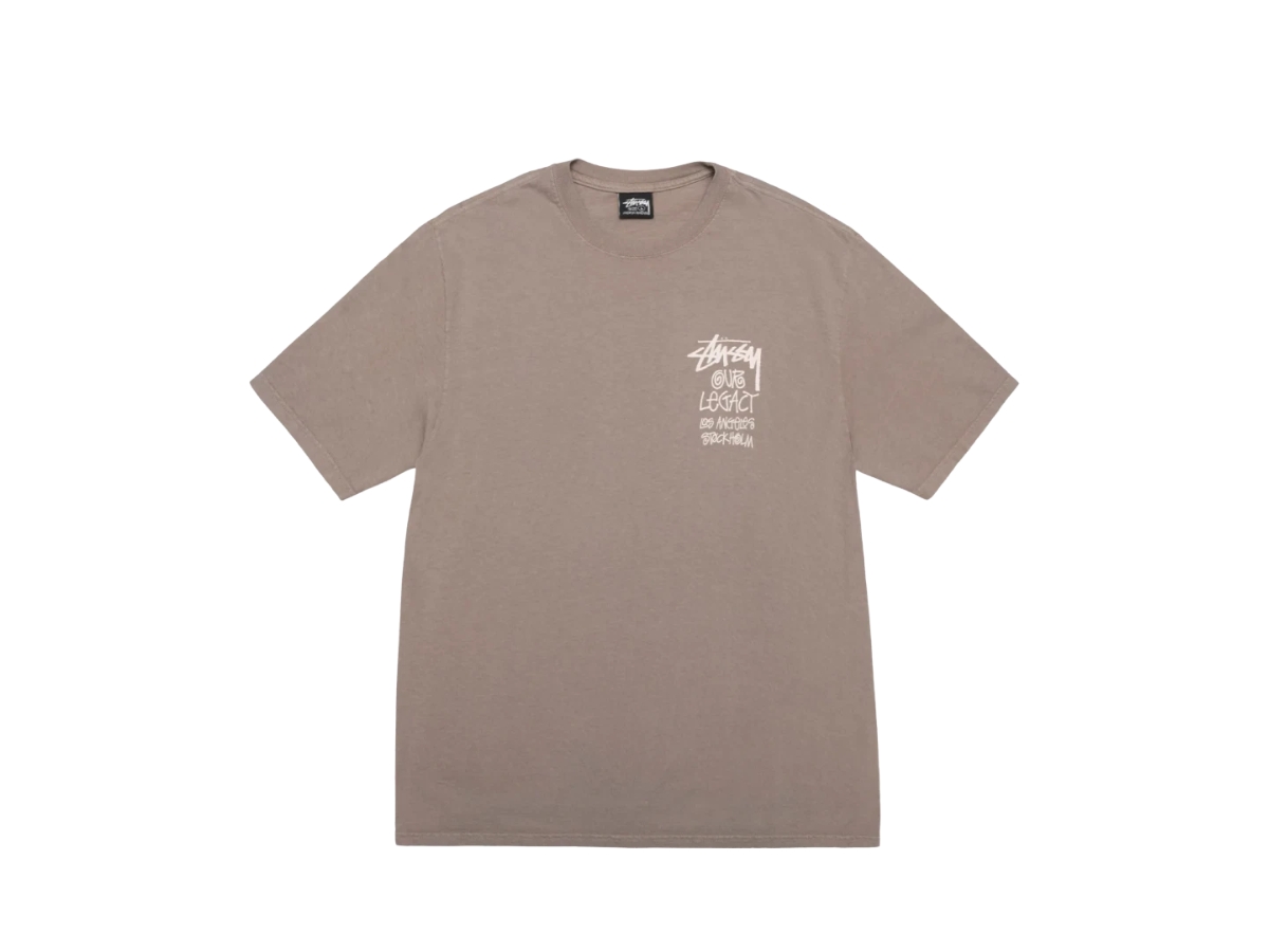 Stussy x Our Legacy Work Shop 8 Ball Pigment Dyed Yin Yang T