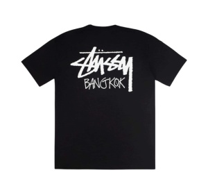 Buy Stussy Exclusive Bangkok T-Shirt Black at Sasom – Authentic and Ready to Ship