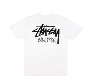 Buy Stussy Exclusive Bangkok T-Shirt White at Sasom – Authentic and Ready to Ship