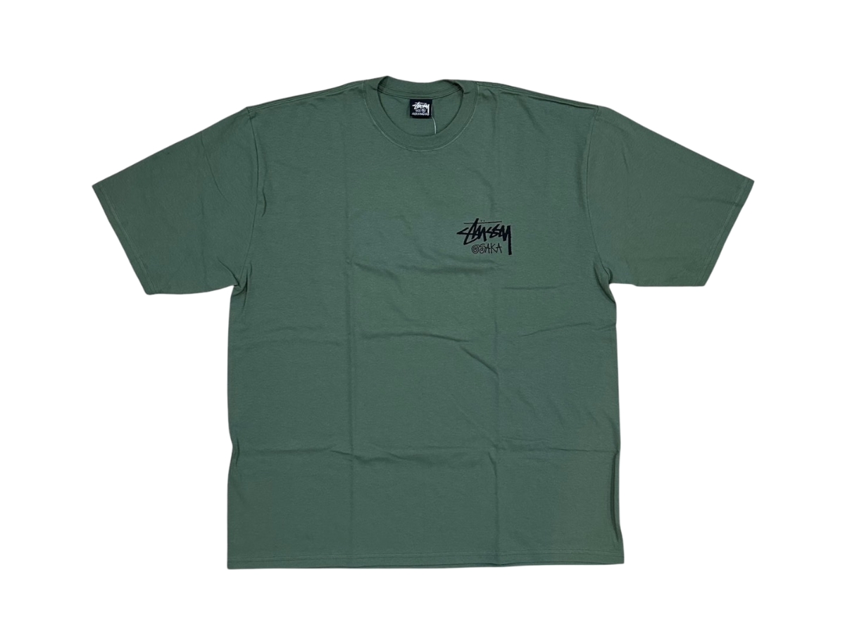 ★人気【STUSSY】★BASIC STOCK LS THERMAL LS T-Shir.t★Olive Stussy Stock Osaka Tee Olive (SS25) Shop Authentic at SASOM