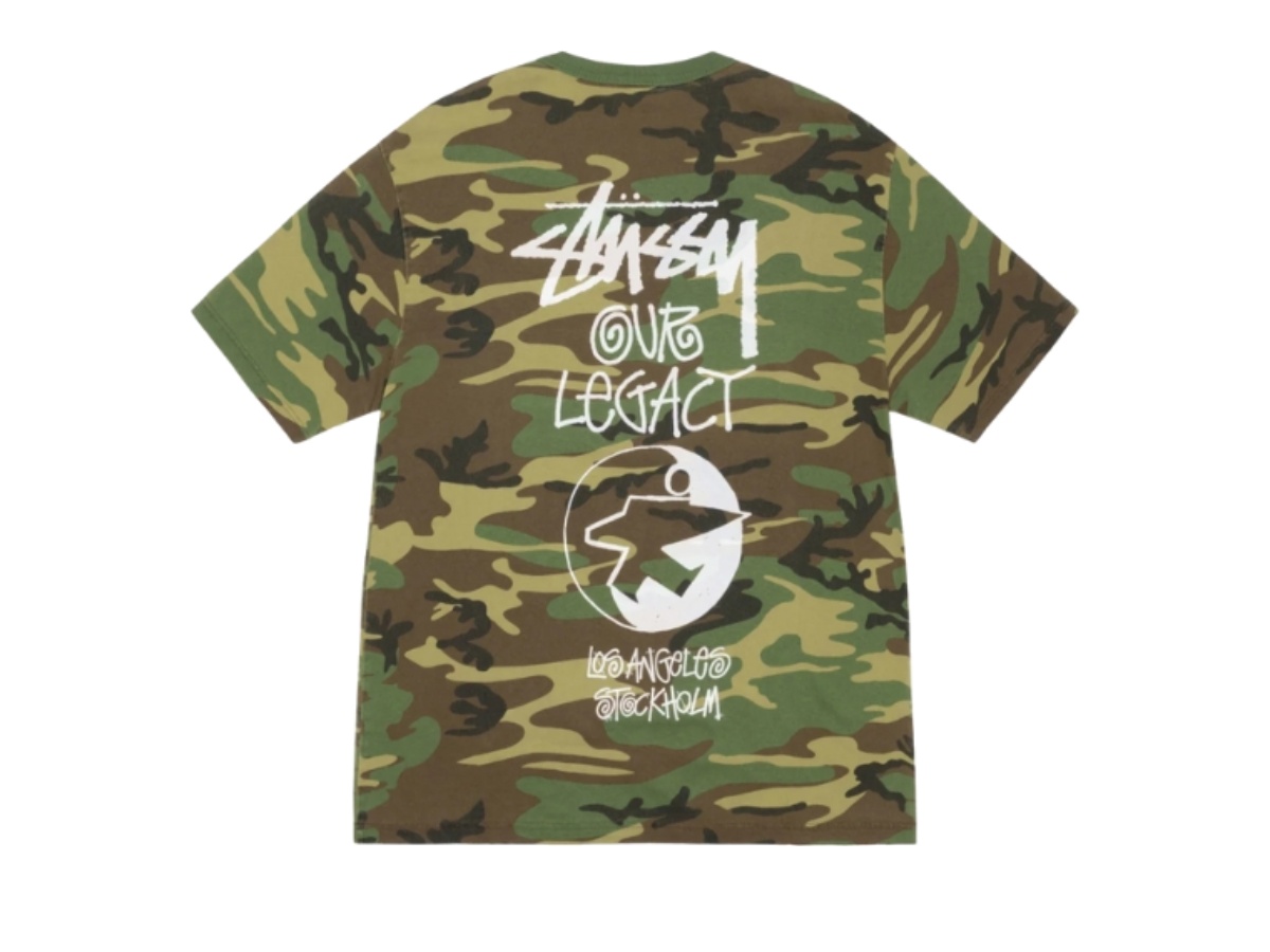 トップス Stussy Sport Script Tee Camo STUSSY 新品 ステューシー SPORT SCRIPT TEE Tシャツ スケート