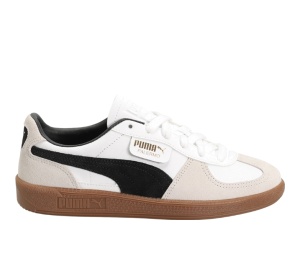 Buy Puma Palermo Leather Unisex Sneakers White-Vapor Gray-Gum at Sasom – Authentic and Ready to Ship