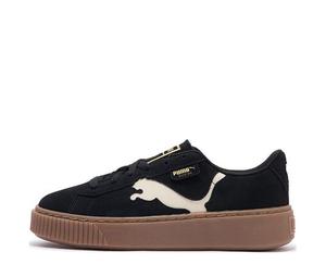 Buy Puma Suede Platform Cutout 'Black White Brown' Women's at Sasom – Authentic and Ready to Ship
