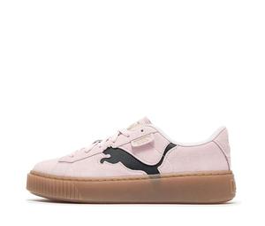 Buy Puma Suede Platform Shoes 'Pink Black Gum' Women's at Sasom – Authentic and Ready to Ship