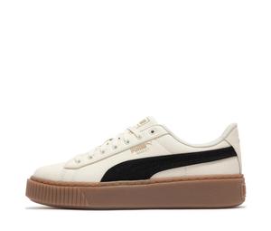 Buy Puma Basket Platform Canvas 'Beige Black' Women's at Sasom – Authentic and Ready to Ship