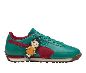 Buy Puma x Squid Game Easy Rider Vintage Green Red White Gum at Sasom – Authentic and Ready to Ship