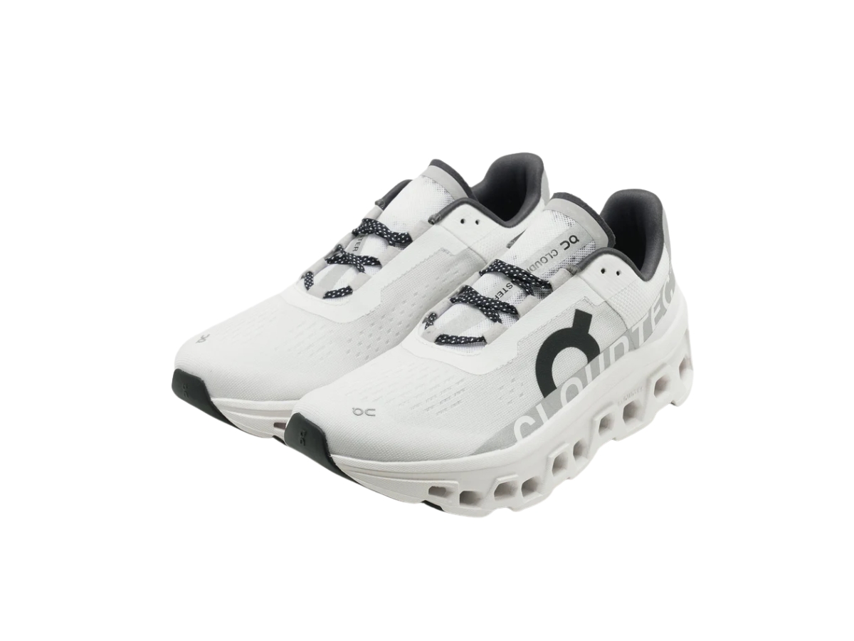 On Running On Running Cloudmonster White (Women's) - view 2