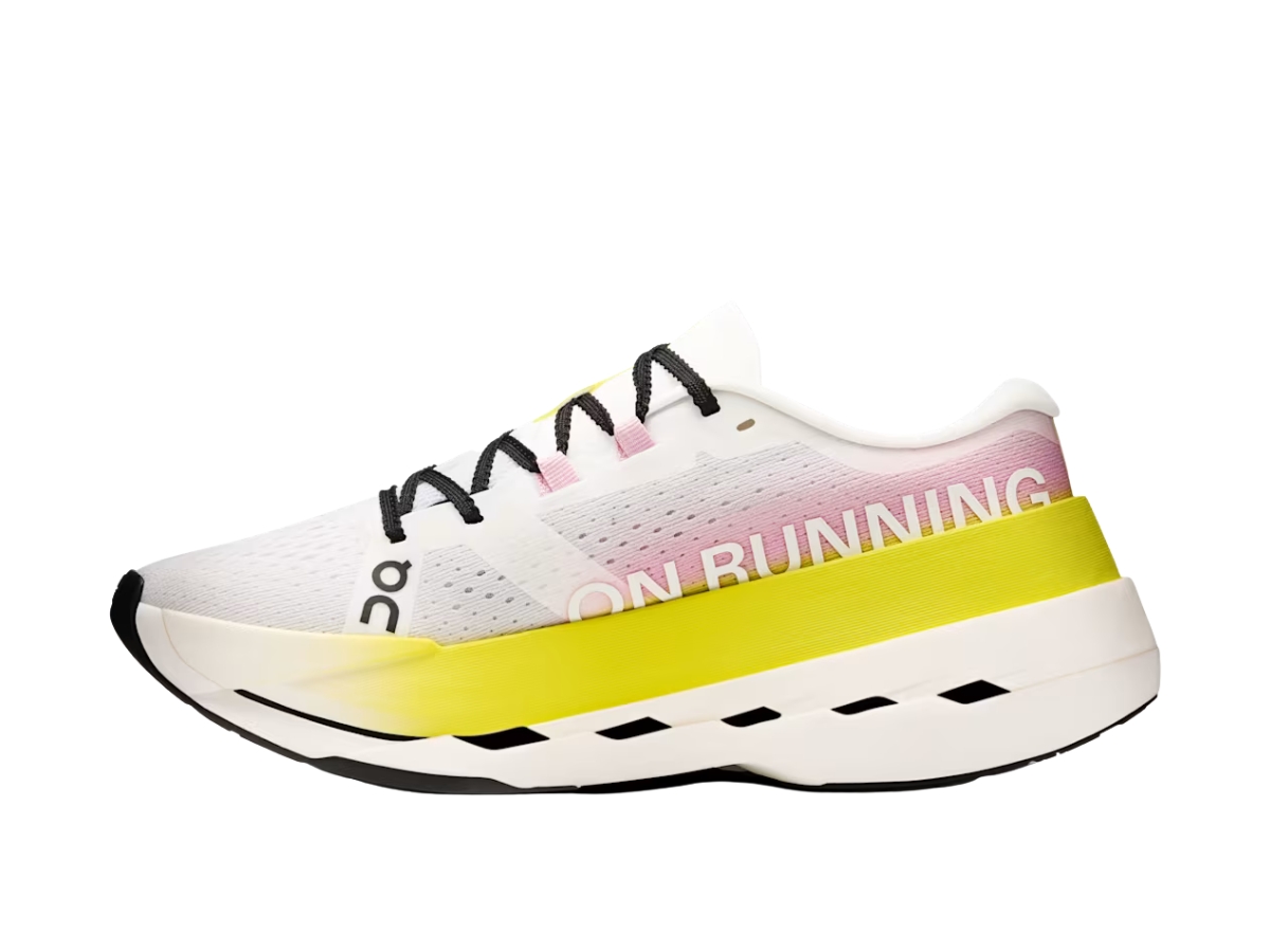On Running On Running Cloudboom Max Lime Raspberry (Women's) - view 2