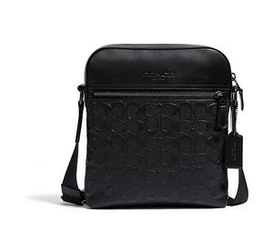 Buy Coach Houston Cow Leather Flight Bag Shoulder Bag Crossbody Bag Medium Size Men's Black at Sasom – Authentic and Ready to Ship