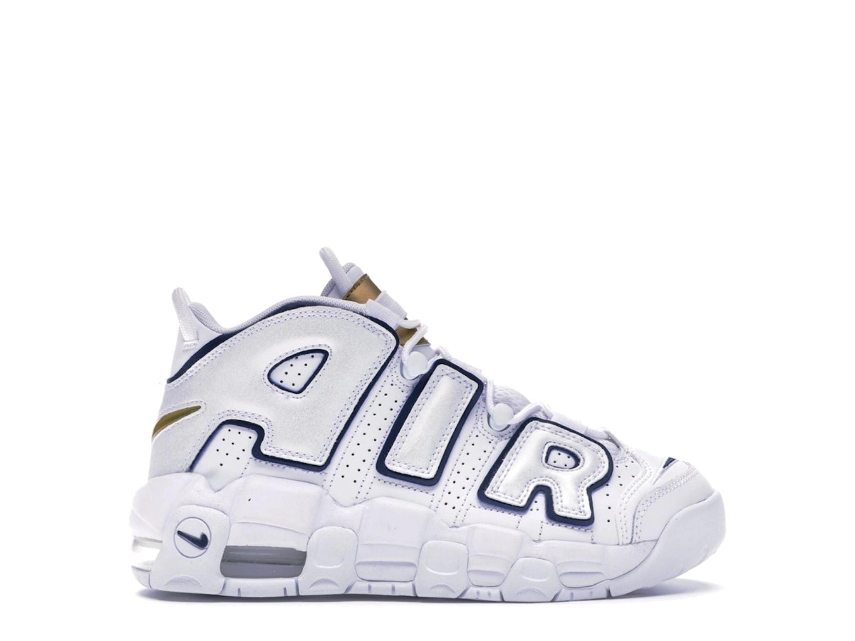 Nike Air More Uptempo Navy Nike Air More Uptempo White Midnight
