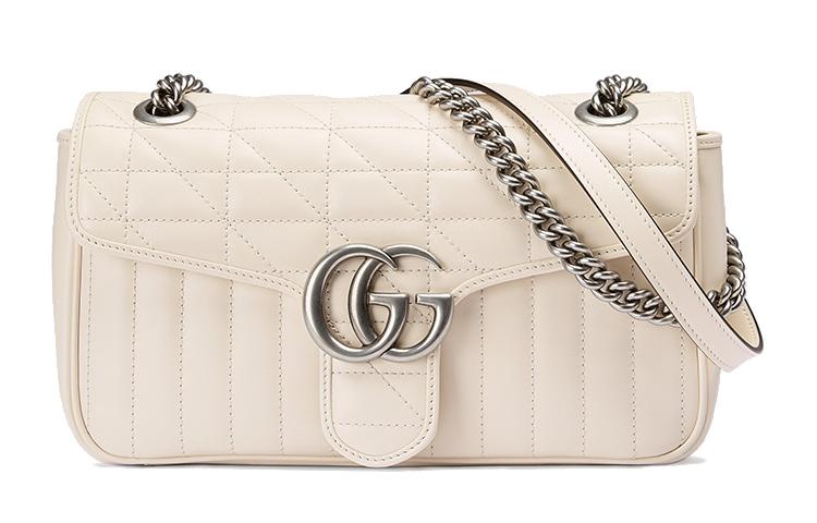 SASOM bags Gucci GG Marmont Leather Shoulder Bag Crossbody Bag