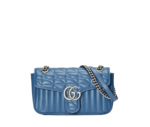 Buy Gucci GG Marmont Shoulder Bags Blue at Sasom – Authentic and Ready to Ship