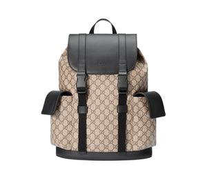 Buy Gucci PVC Backpack Men's Ebony/Beige at Sasom – Authentic and Ready to Ship