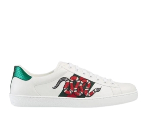 Buy Gucci Ace Embroidered Snake White at Sasom – Authentic and Ready to Ship