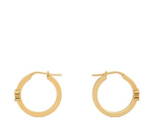 SASOM | accessories Celine Triomphe Sparkle Hoops In Strass